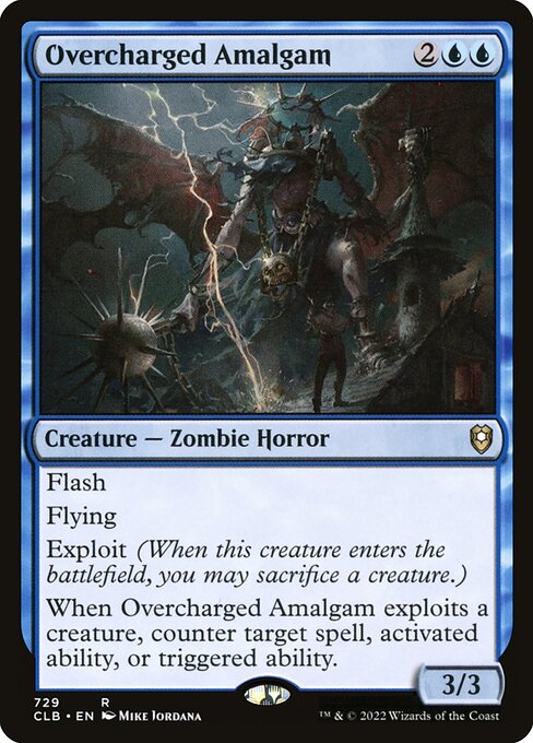Overcharged Amalgam (729) [Commander Legends: Battle for Baldur's Gate]