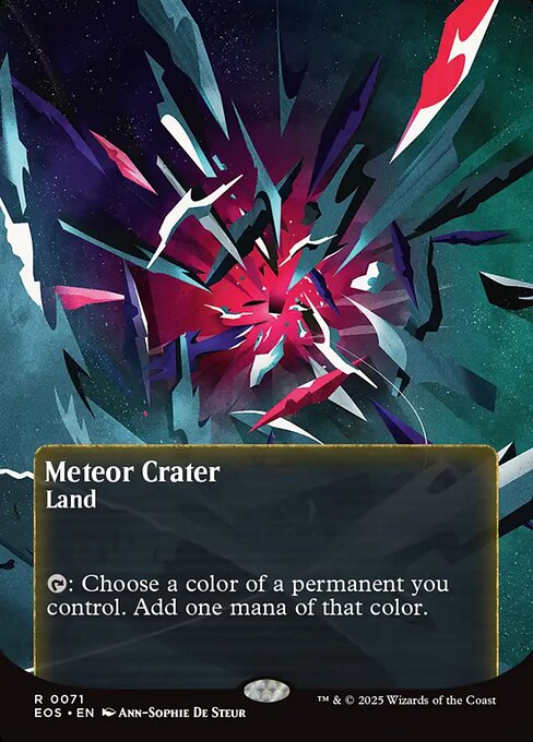 Meteor Crater (71) [Edge of Eternities: Stellar Sights]