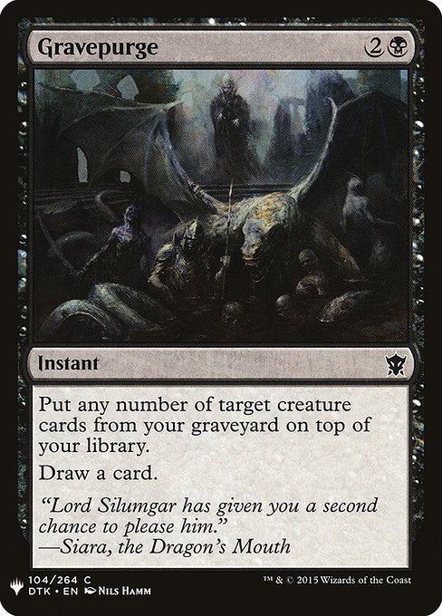Gravepurge (DTK-104) [The List]