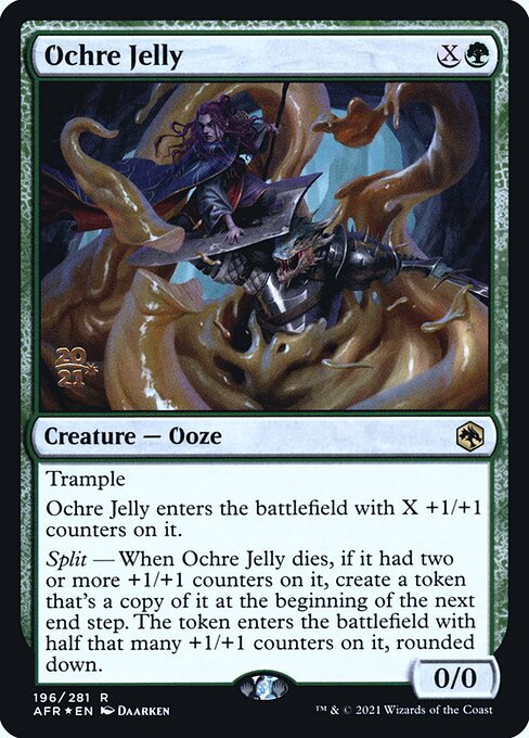 Ochre Jelly (196s) [Adventures in the Forgotten Realms Promos]