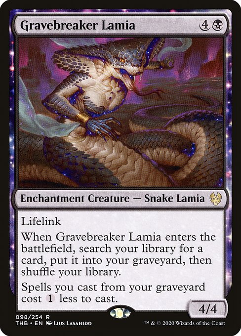 Gravebreaker Lamia (98) [Theros Beyond Death]
