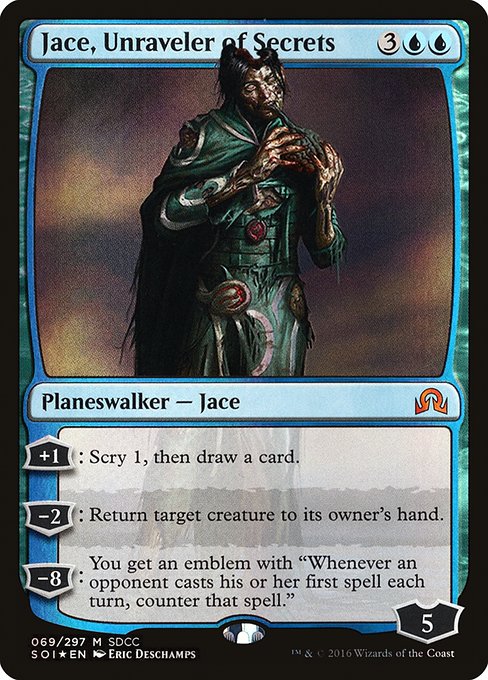 Jace, Unraveler of Secrets (69) [San Diego Comic-Con 2016]