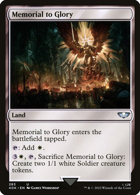 Memorial to Glory (283) [Warhammer 40,000 Commander]