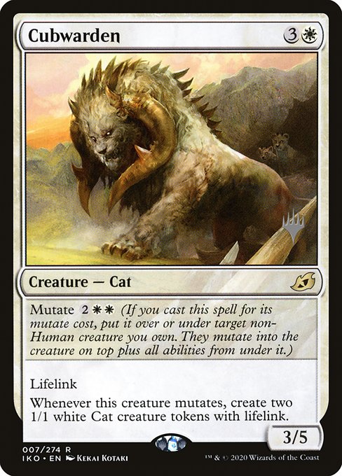 Cubwarden (7p) [Ikoria: Lair of Behemoths Promos]