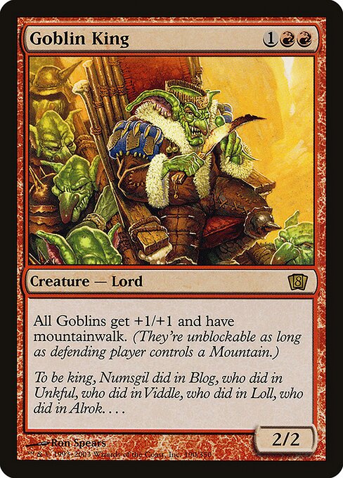 Goblin King (190★) [Eighth Edition]