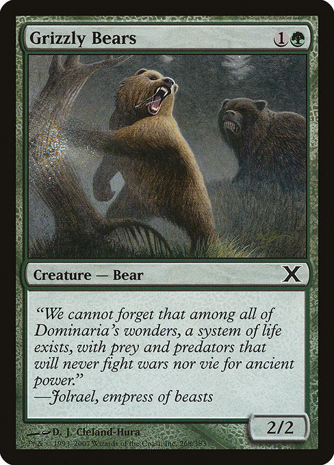 Grizzly Bears (268) [Tenth Edition]