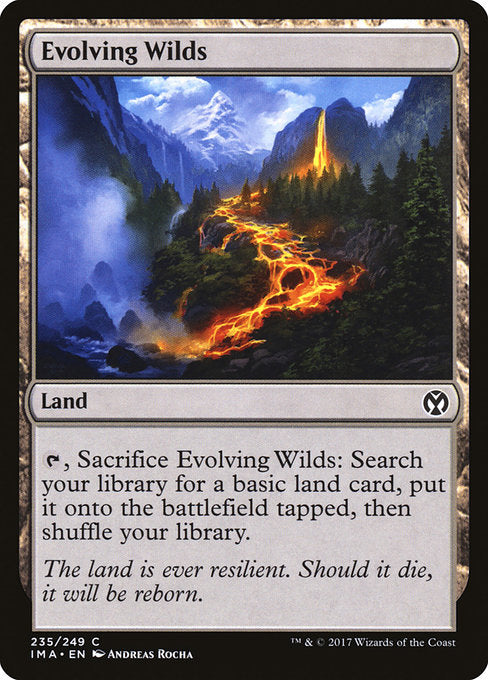 Evolving Wilds (235) [Iconic Masters]