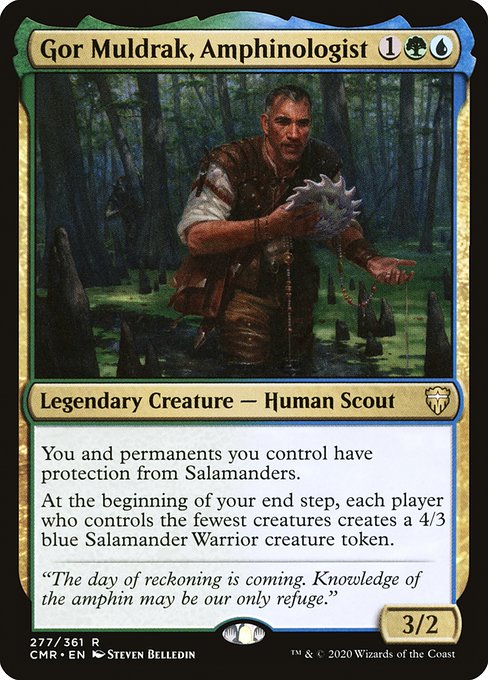 Gor Muldrak, Amphinologist (277) [Commander Legends]