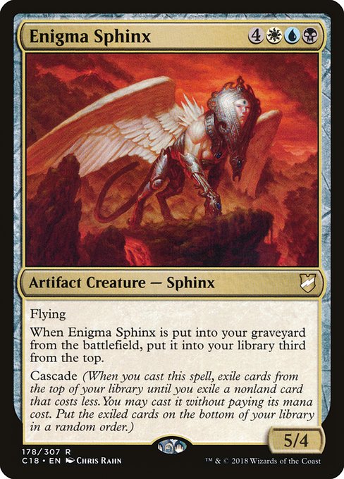 Enigma Sphinx (178) [Commander 2018]