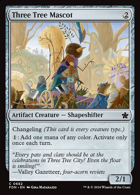 Three Tree Mascot (682) [Foundations]