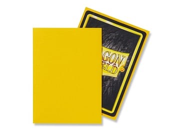 Dragon Shield Matte Yellow 100 image 0