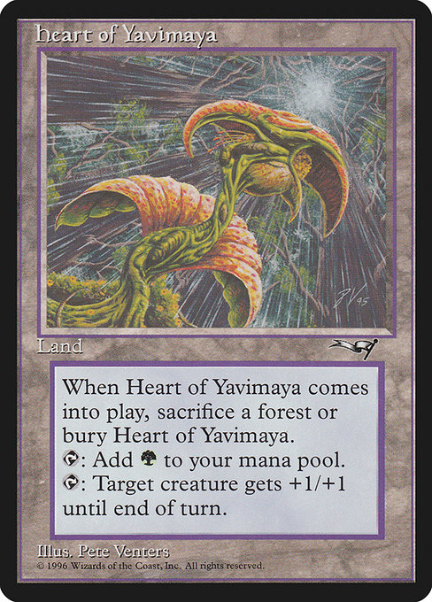 Heart of Yavimaya (138) [Alliances]