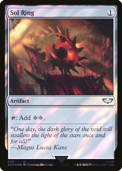 Sol Ring (249★) [Warhammer 40,000 Commander]