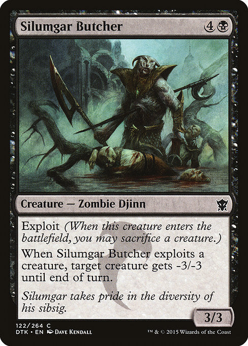 Silumgar Butcher (122) [Dragons of Tarkir]