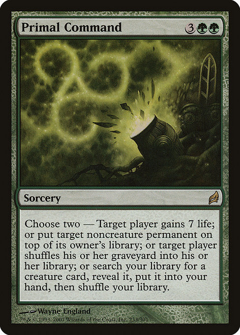 Primal Command (233) [Lorwyn]