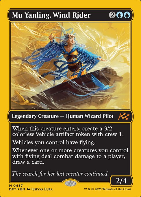 Mu Yanling, Wind Rider (437) [Aetherdrift]
