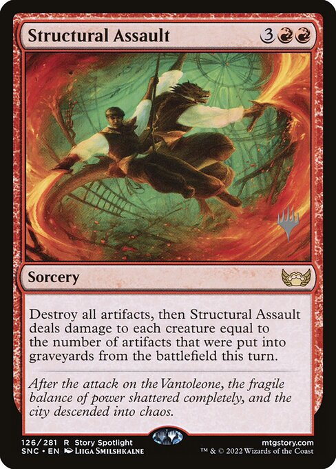 Structural Assault (126p) [Streets of New Capenna Promos]