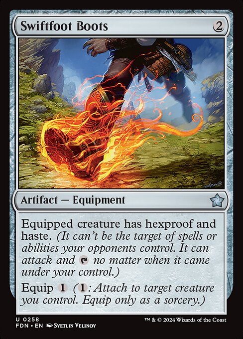 Swiftfoot Boots (258) [Foundations]