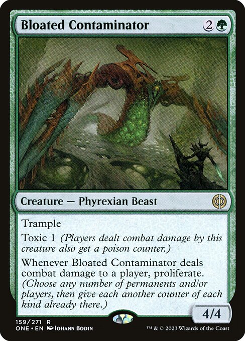 Bloated Contaminator (159) [Phyrexia: All Will Be One]