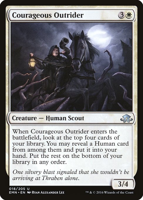 Courageous Outrider (18) [Eldritch Moon]