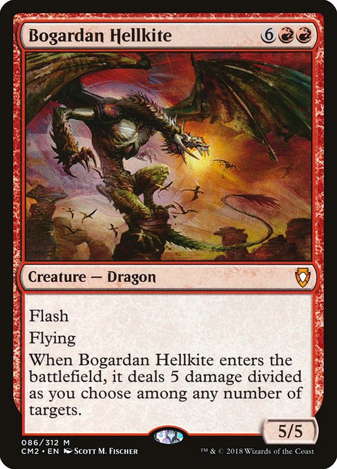 Bogardan Hellkite (86) [Commander Anthology Volume II]