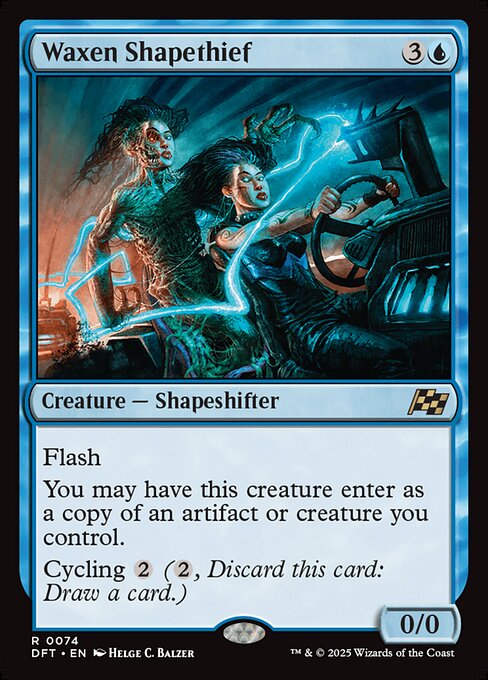 Waxen Shapethief (74) [Aetherdrift]