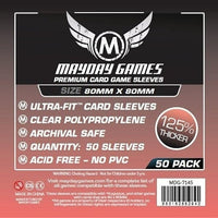MDG7145 PREMIUM Square 80MM X 80MM 50 Sleeves image 0
