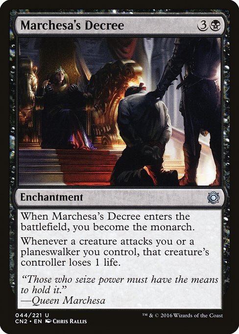 Marchesa's Decree (44) [Conspiracy: Take the Crown]