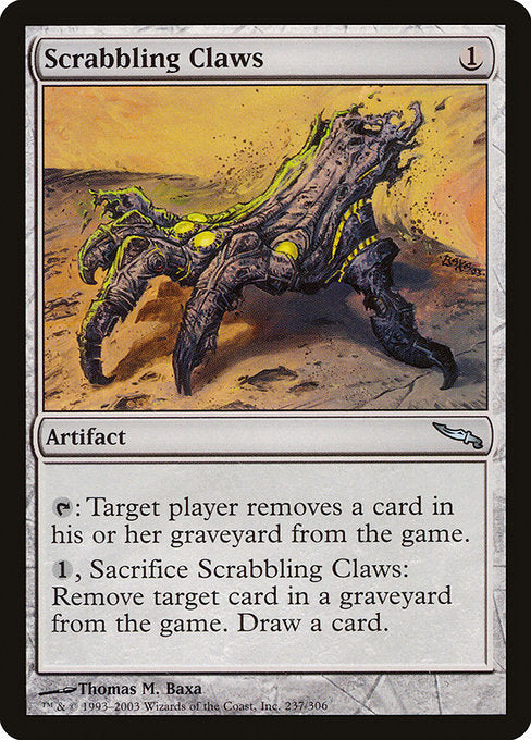 Scrabbling Claws (237) [Mirrodin]