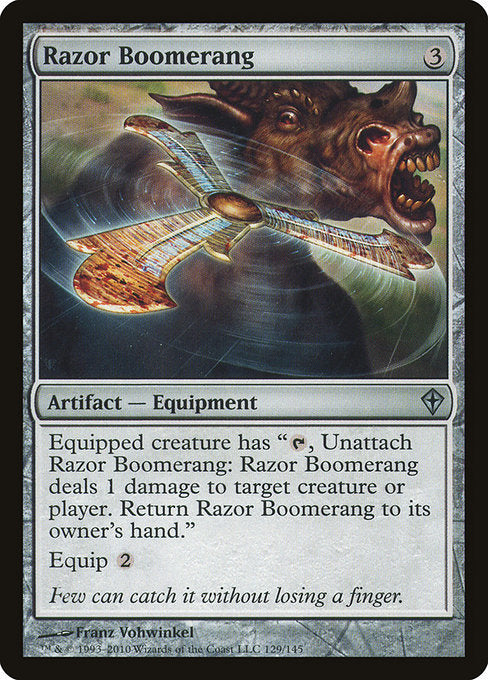 Razor Boomerang (129) [Worldwake]