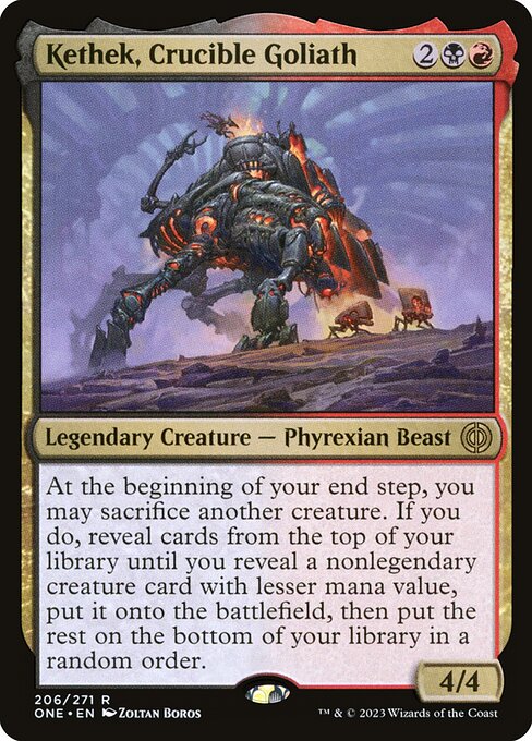Kethek, Crucible Goliath (206) [Phyrexia: All Will Be One]