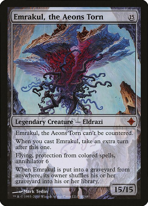 Emrakul, the Aeons Torn (4★) [Magic Player Rewards 2010]
