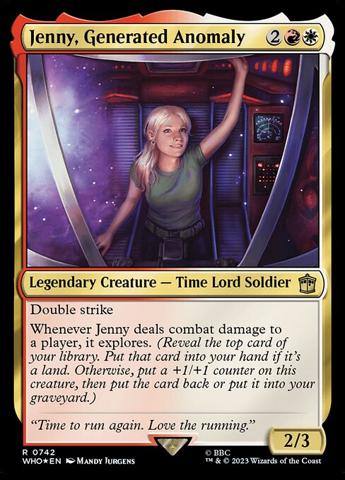 Jenny, Generated Anomaly (742) [Doctor Who]