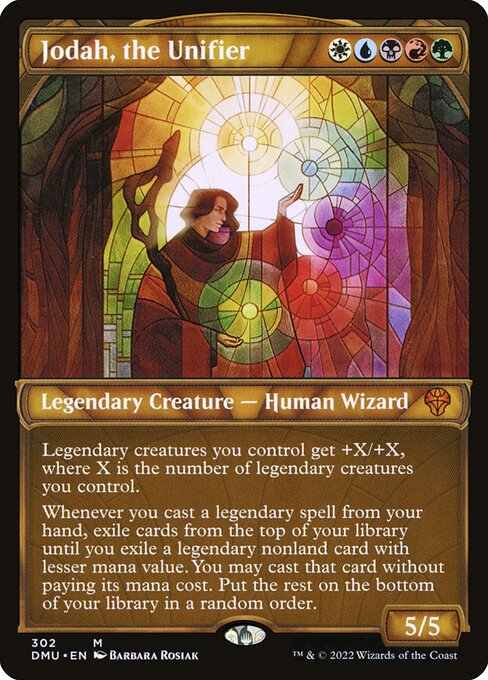 Jodah, the Unifier (302) [Dominaria United] [Showcase]