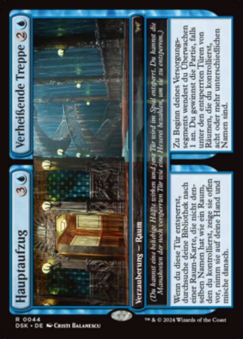 Central Elevator // Promising Stairs (44) [Duskmourn: House of Horror]