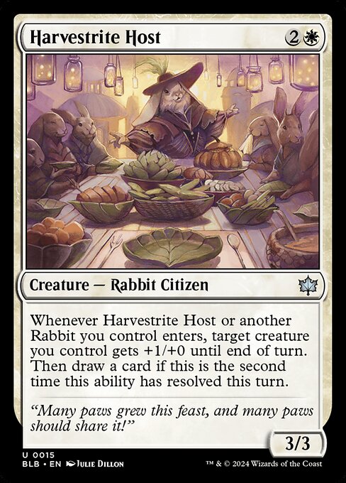 Harvestrite Host (15) [Bloomburrow]