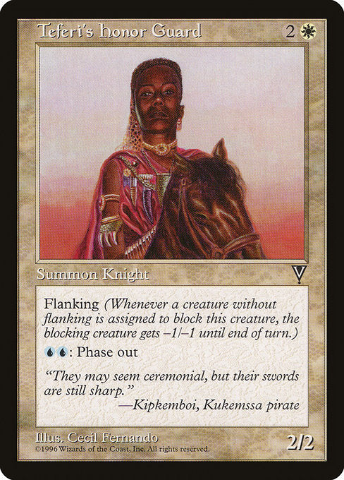 Teferi's Honor Guard (22) [Visions]