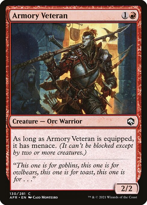 Armory Veteran (130) [Adventures in the Forgotten Realms]