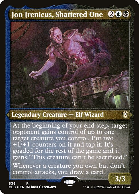 Jon Irenicus, Shattered One (536) [Commander Legends: Battle for Baldur's Gate]