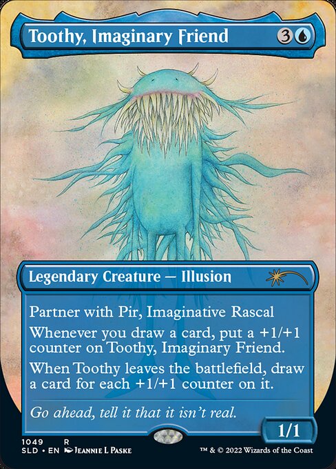 Toothy, Imaginary Friend (1049) [Secret Lair Drop] [Borderless]
