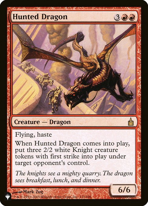 Hunted Dragon (RAV-131) [The List]