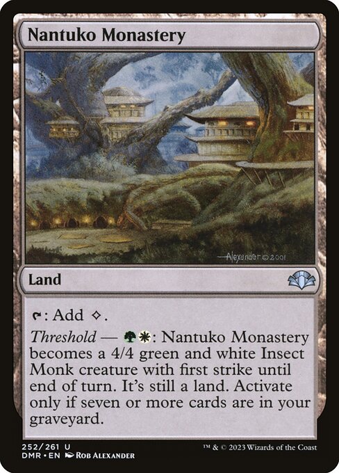 Nantuko Monastery (252) [Dominaria Remastered]