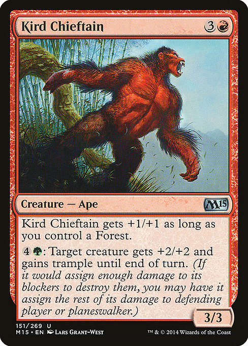Kird Chieftain (151) [Magic 2015]