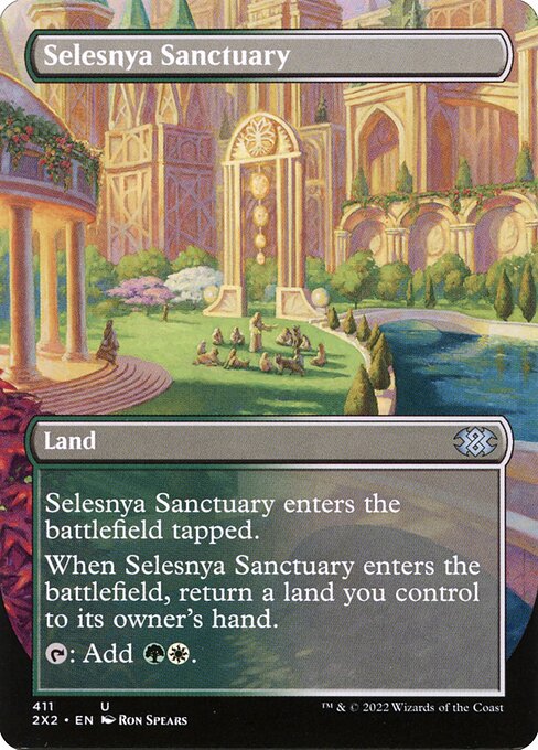 Selesnya Sanctuary (411) [Double Masters 2022] [Borderless]