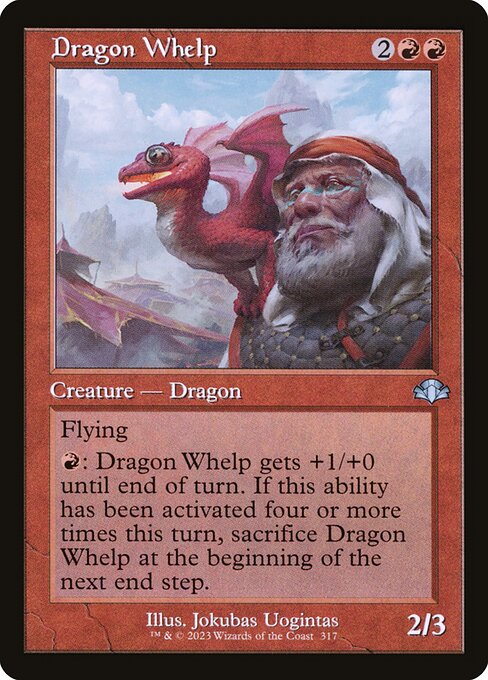 Dragon Whelp (317) [Dominaria Remastered]