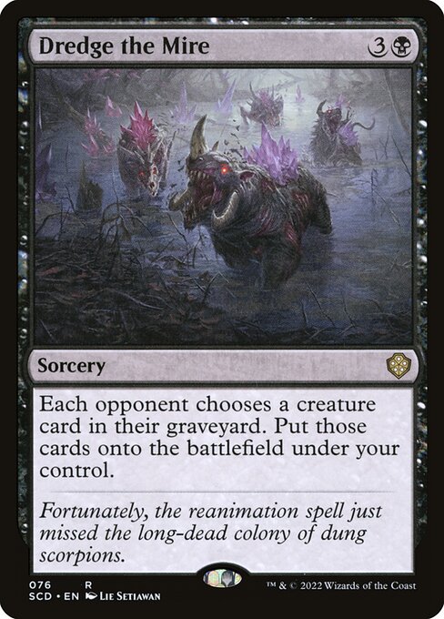 Dredge the Mire (76) [Starter Commander Decks]