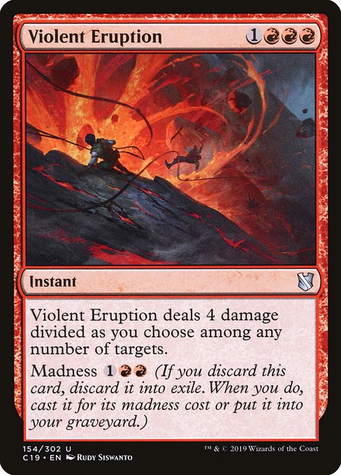 Violent Eruption (154) [Commander 2019]