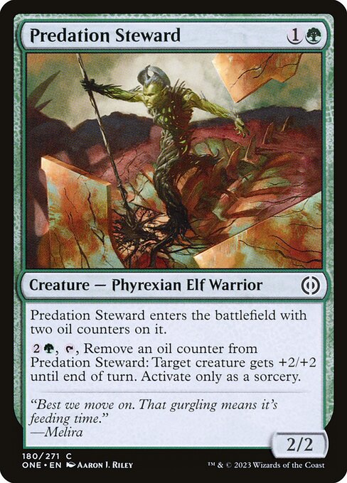 Predation Steward (180) [Phyrexia: All Will Be One]