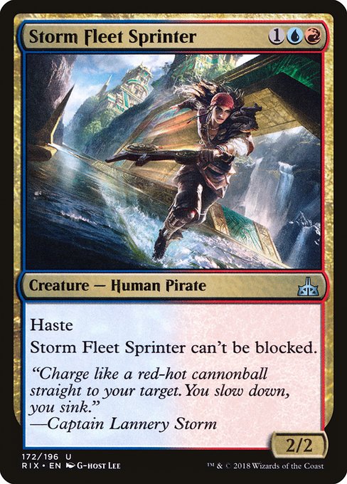 Storm Fleet Sprinter (172) [Rivals of Ixalan]