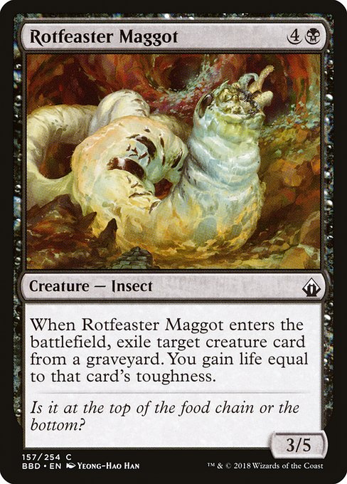 Rotfeaster Maggot (157) [Battlebond]